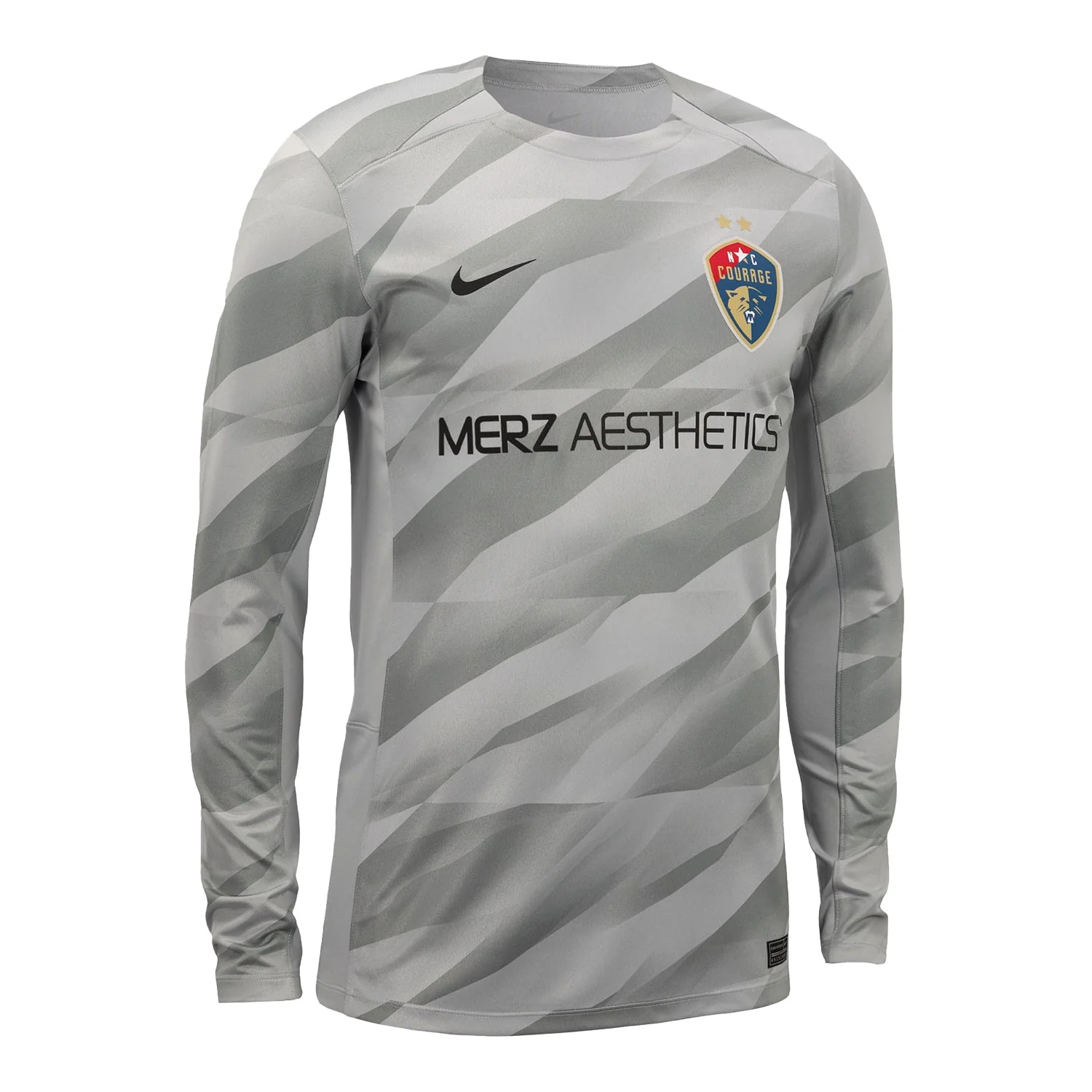 Unisex NC Courage Nike 2024 Replica Grey Goalkeeper Jersey - Image 3