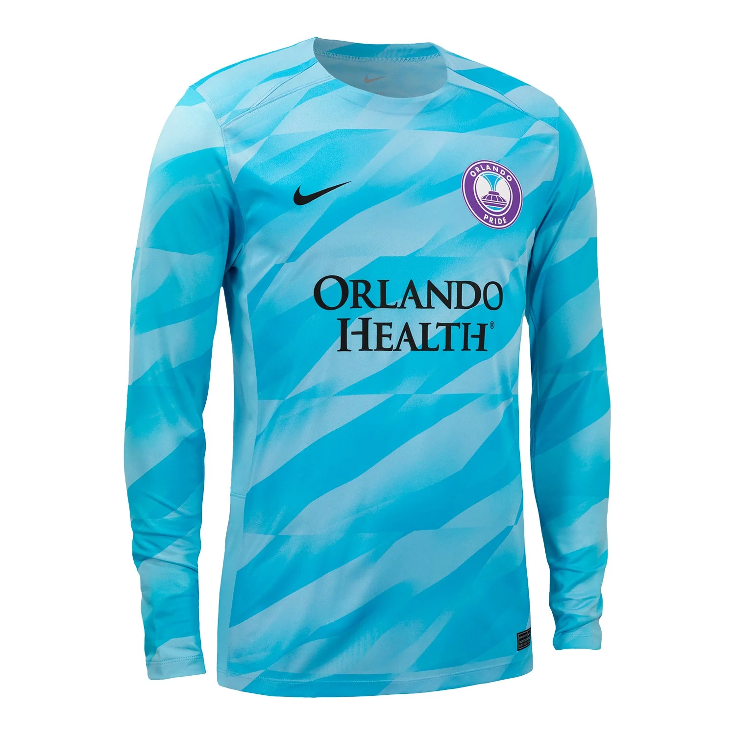 Unisex Orlando Pride Nike 2024 Replica Blue Goalkeeper Jersey - Image 3