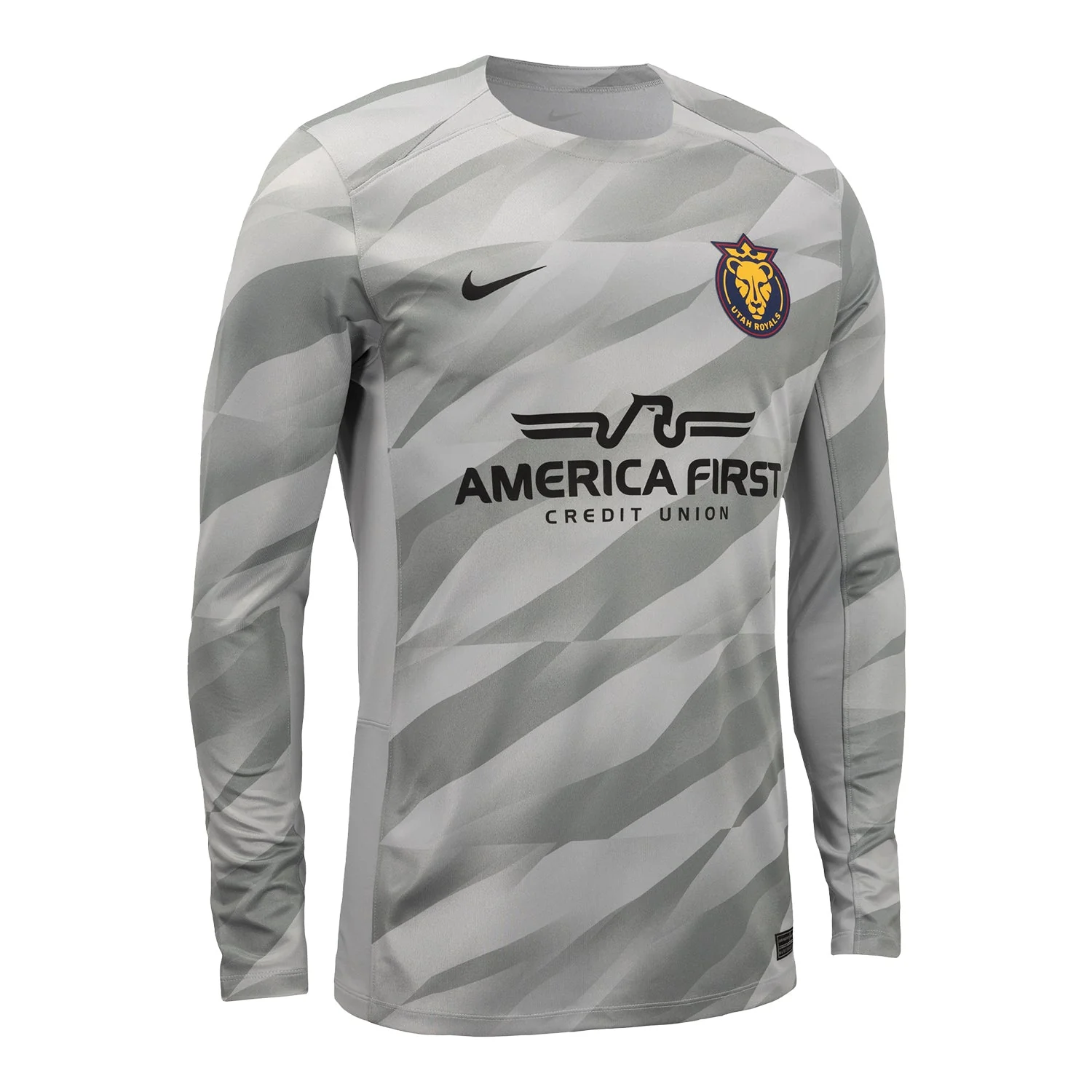 Unisex Utah Royals Nike 2024 Replica Grey Goalkeeper Jersey - Image 3