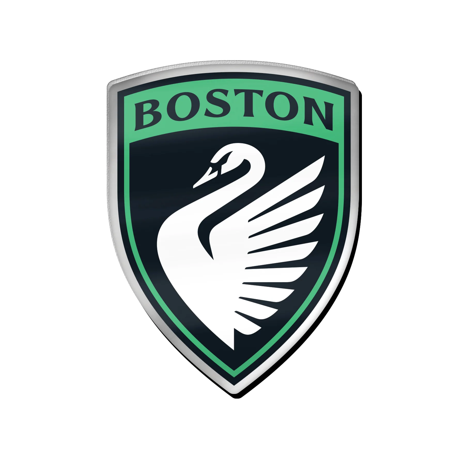 Boston Legacy FC Acrylic Crest Pin